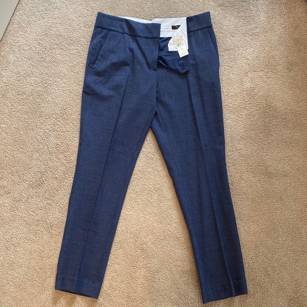 Loft blue pants, size 6
